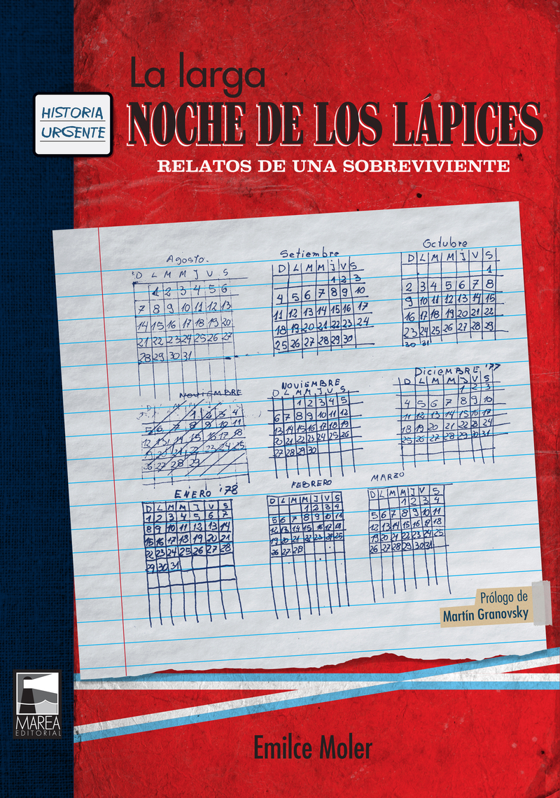La larga noche de los lápices: portada