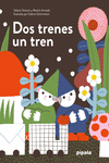 Dos trenes, un tren: portada