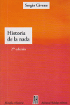 HISTORIA DE LA NADA (ISBN ARGENTINO): portada