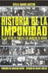 HISTORIA DE LA IMPUNIDAD: portada