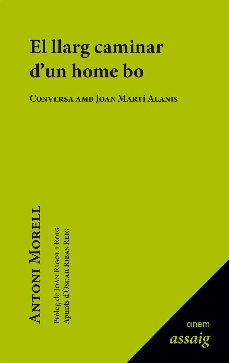 El llarg caminar d'un home bo: portada