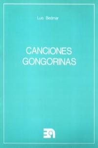 CANCIONES GONGORINAS: portada