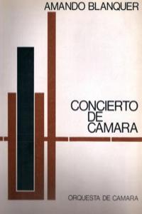 CONCIERTO DE CAMARA: portada