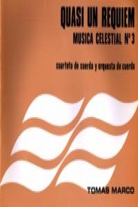 QUASI UN REQUIEM (MUSICA CELESTIAL N 3): portada