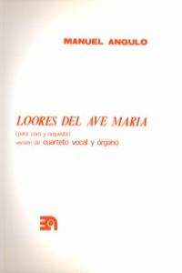 LOORES DEL AVE MARIA: portada