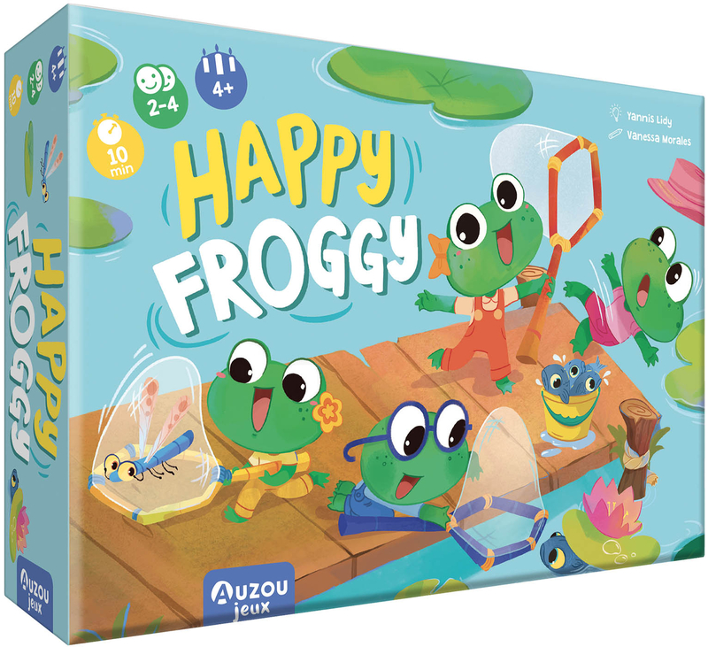 HAPPY FROGGY. MIS PEQUEÑOS JUEGOS: portada