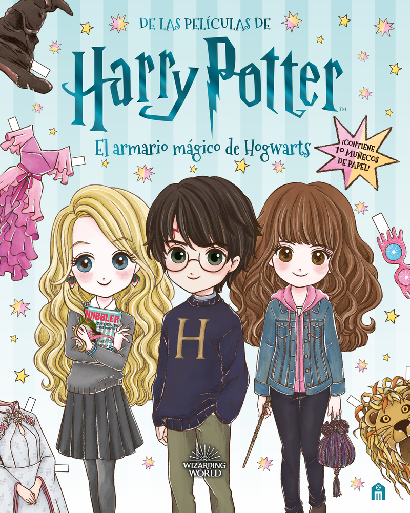 Harry Potter. El armario mágico de Hogwarts: portada