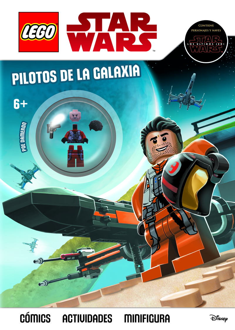 LEGO STAR WARS. PILOTOS DE LA GALAXIA: portada