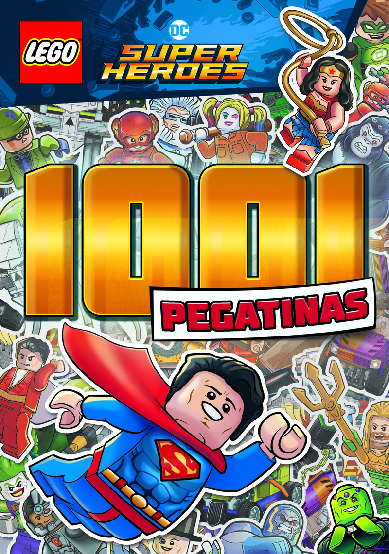 LEGO® SUPER HEROES. 1001 PEGATINAS: portada