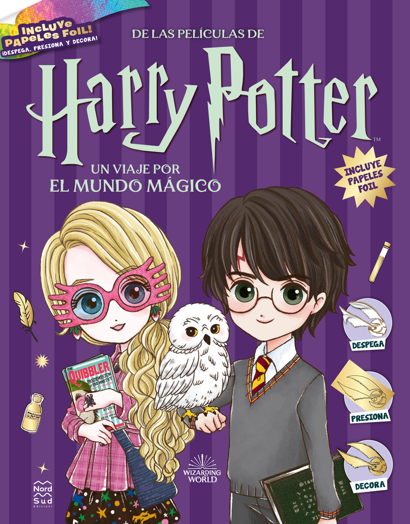 Harry Potter. Un viaje por el mundo mágico: portada