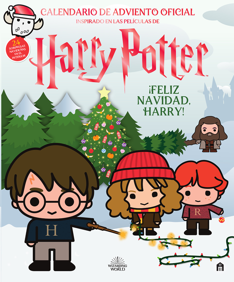 Harry Potter. Calendario de adviento oficial: portada