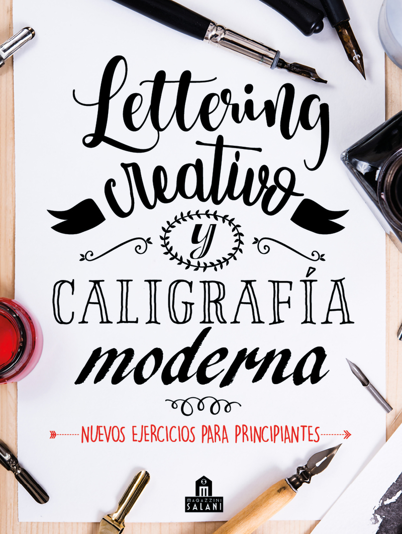 Lettering creativo y caligrafía moderna: portada