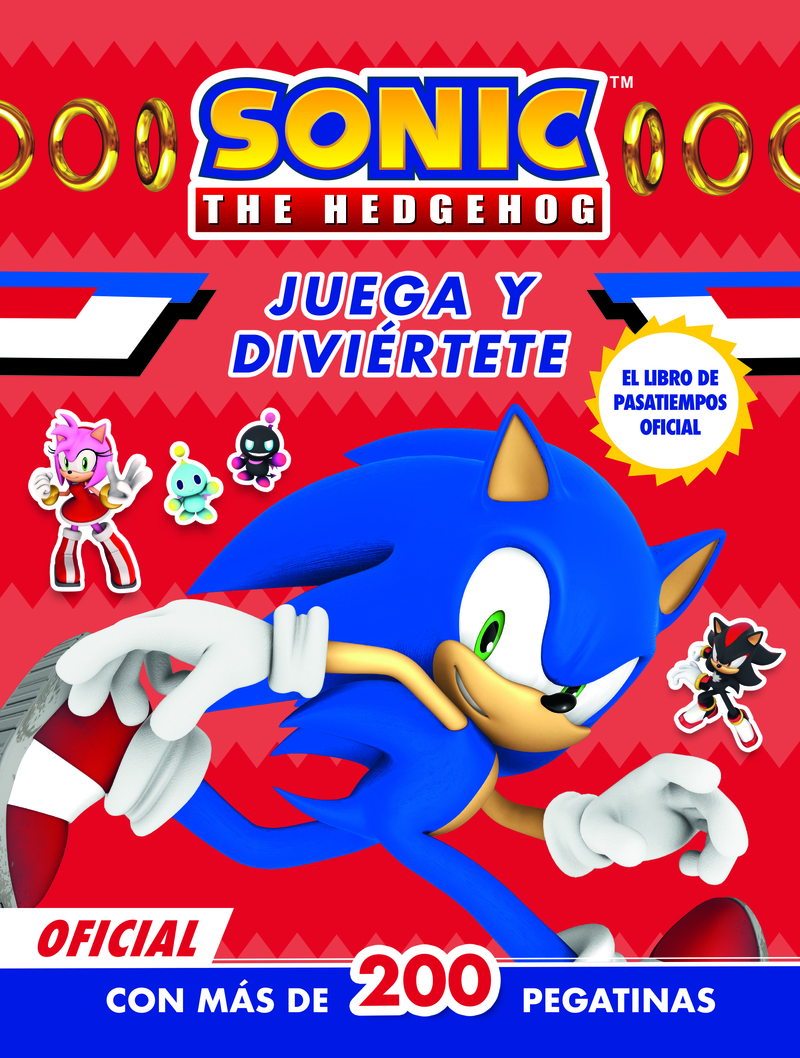 Sonic. ¡Juega y diviértete!: portada
