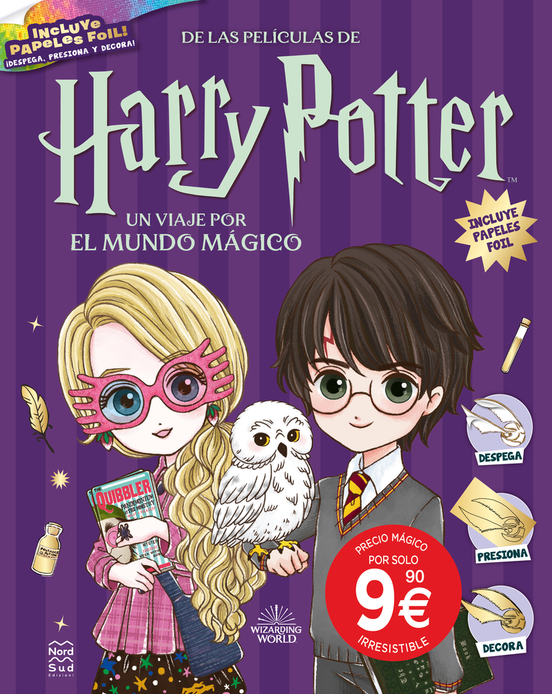 Harry Potter. Un viaje por el mundo mágico: portada