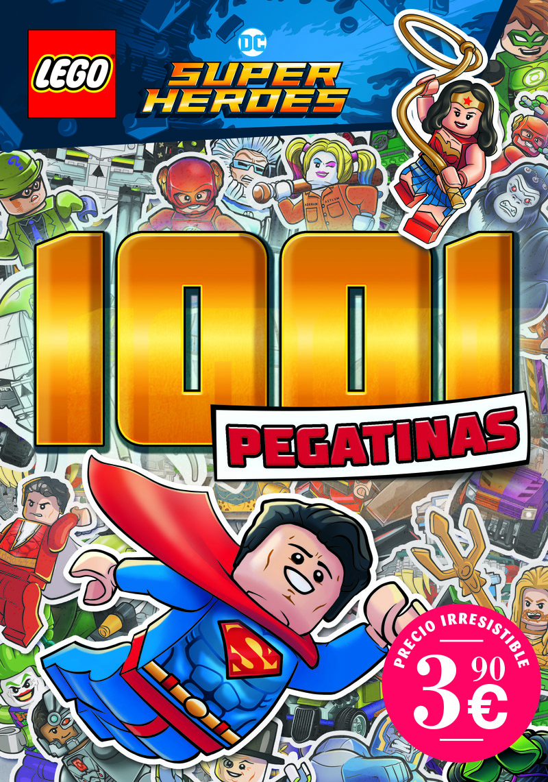 LEGO® SUPER HEROES. 1001 PEGATINAS: portada