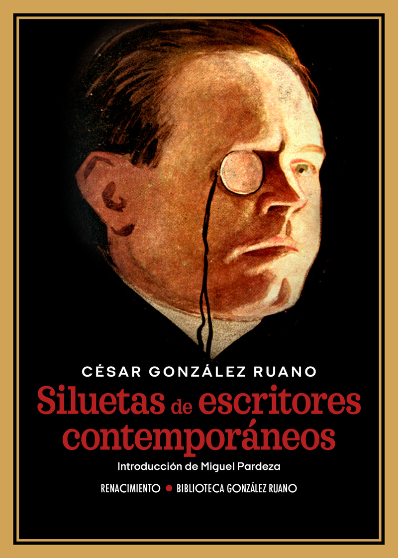 Siluetas de escritores contemporáneos: portada