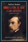 Sobre la vida, el arte y los artistas: portada