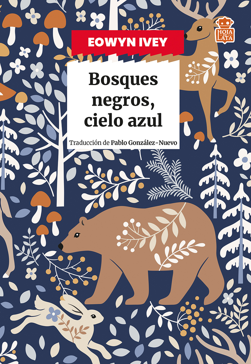 Bosques negros, cielo azul: portada