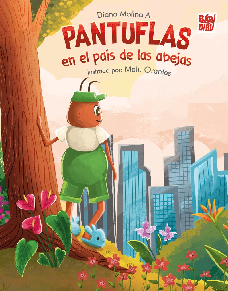Pantuflas en el país de las abejas: portada
