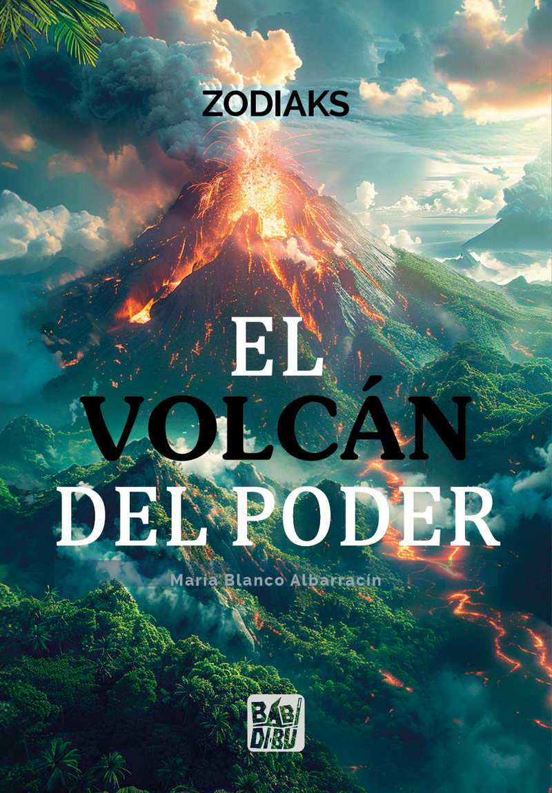 El volcán del poder: portada
