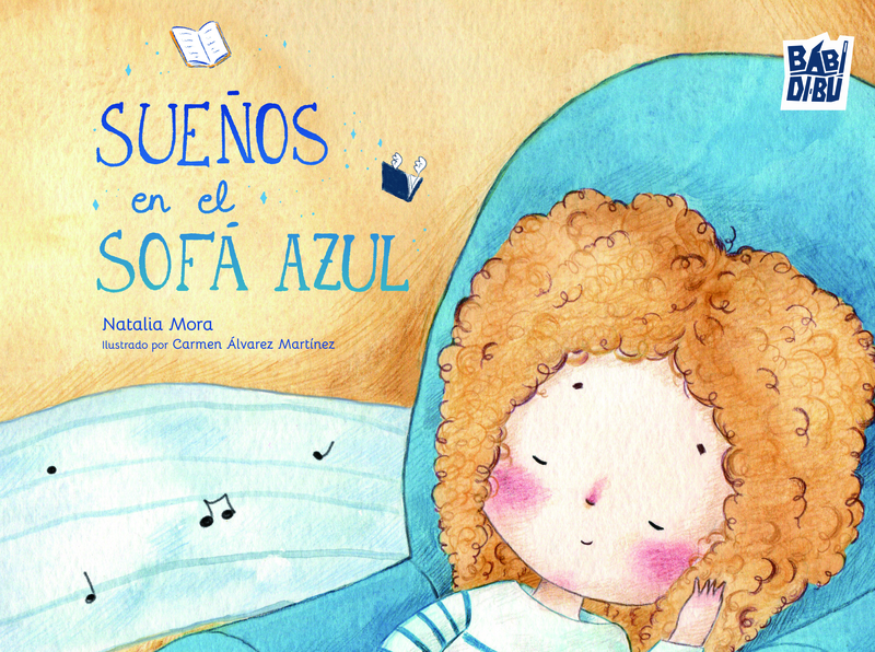 Sueños en el sofá azul: portada