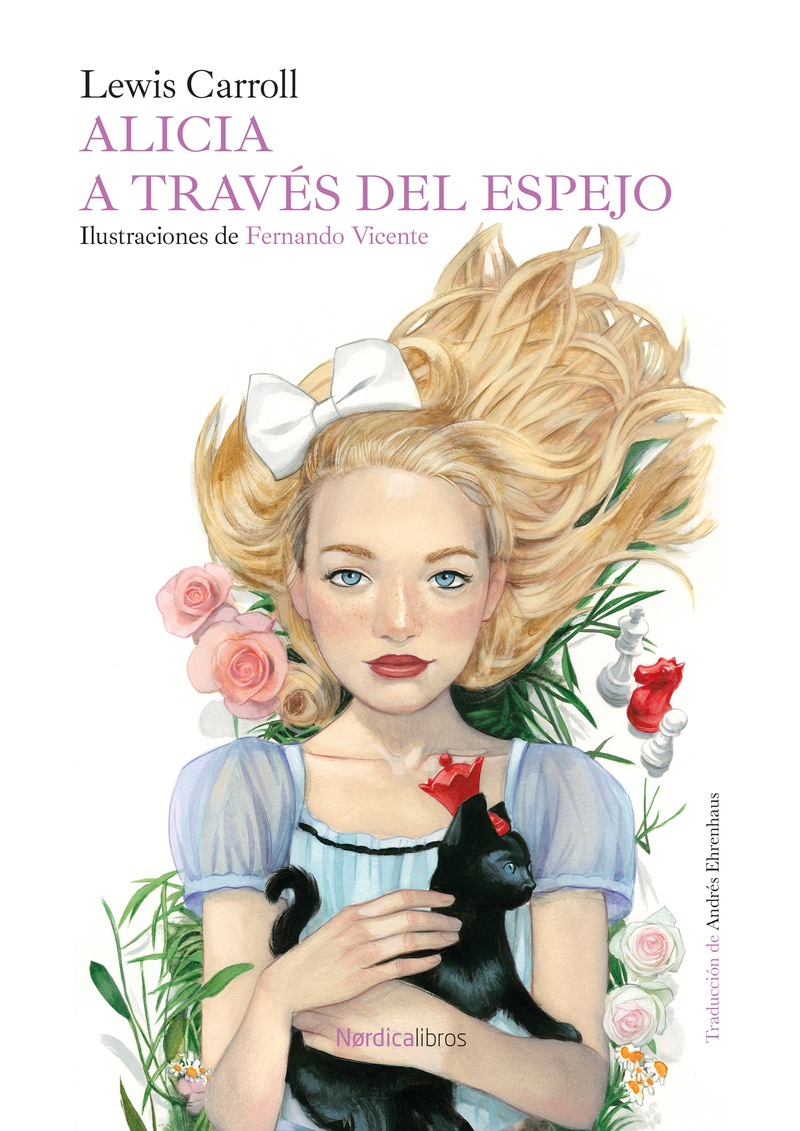 Alicia a través del espejo: portada