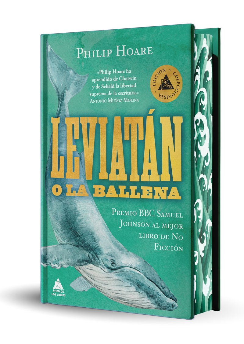 Leviatán o la ballena (ed. especial con cantos pintados): portada
