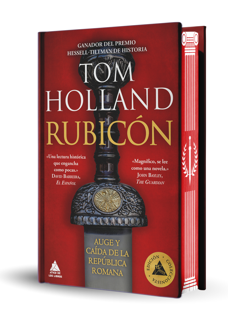 Rubicón (ed. especial con cantos pintados): portada