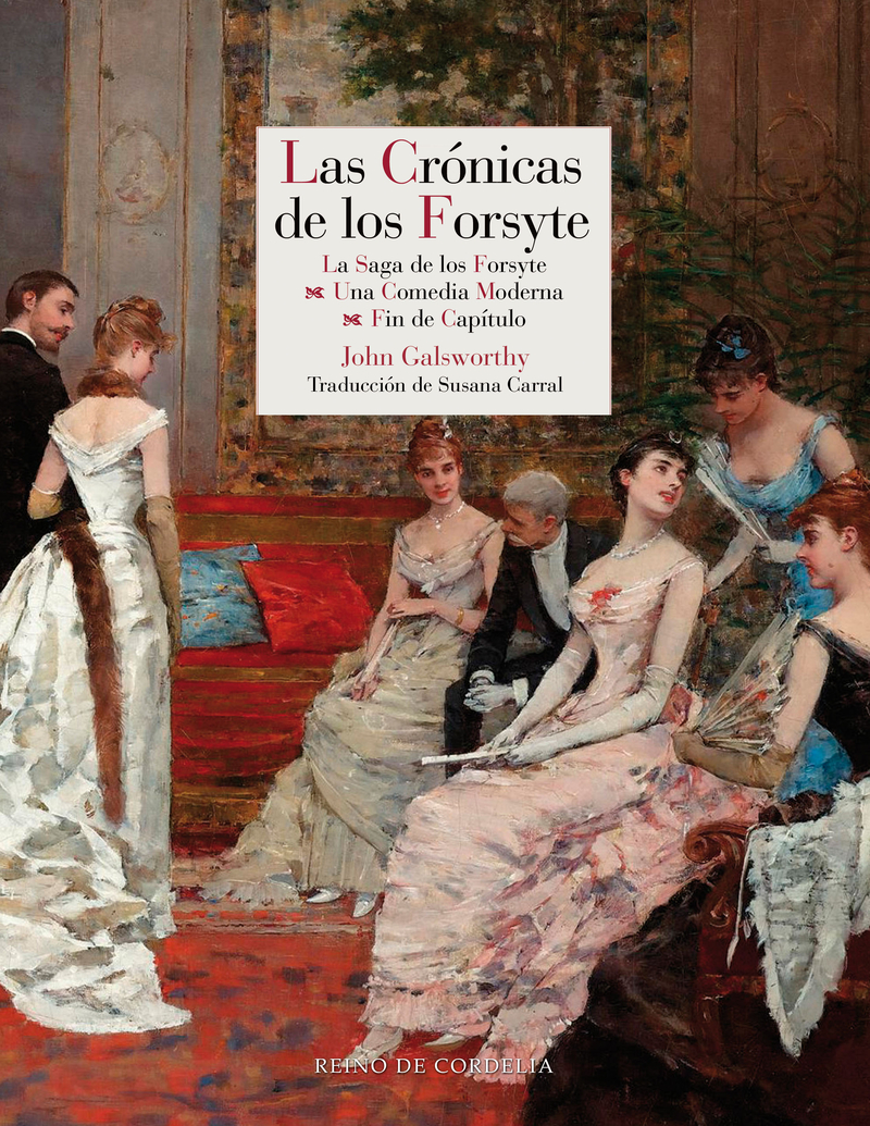 LAS CRÓNICAS DE LOS FORSYTE: portada