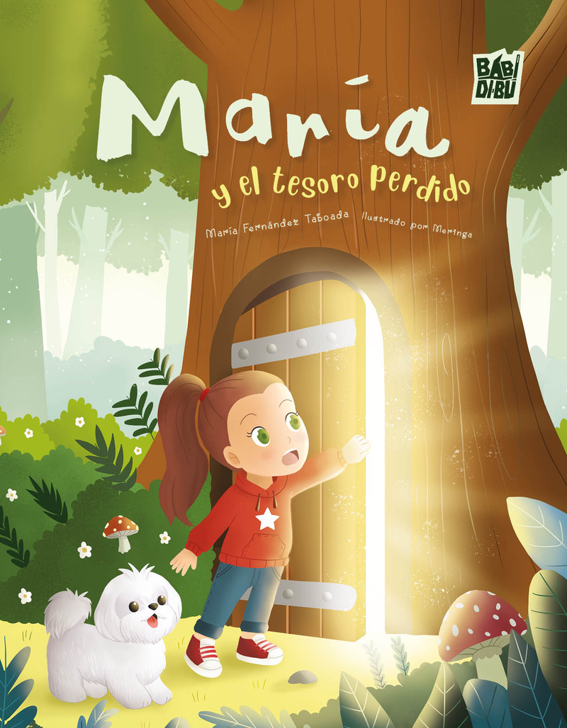 María y el tesoro perdido: portada