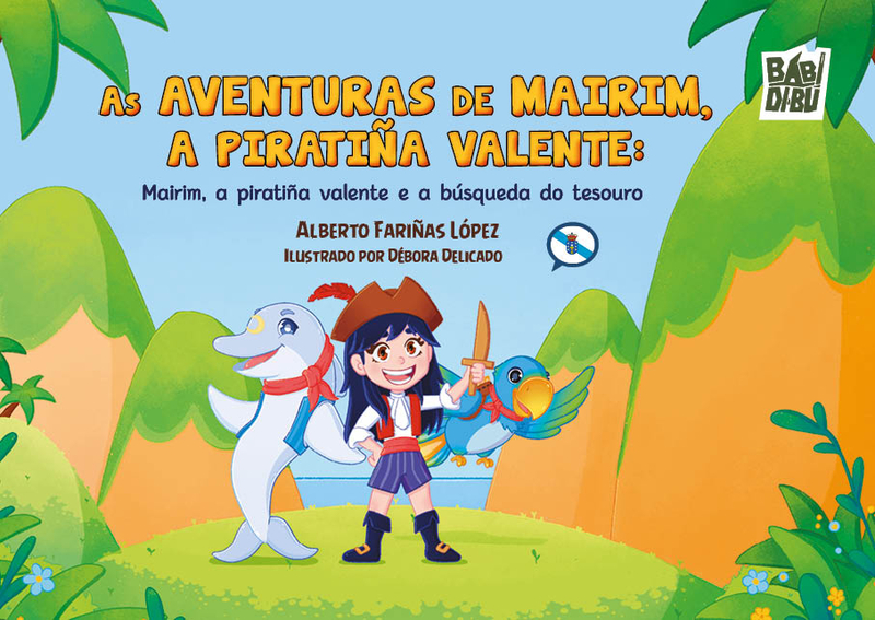 As aventuras de Mairim, a piratiña Valente (GAL): portada