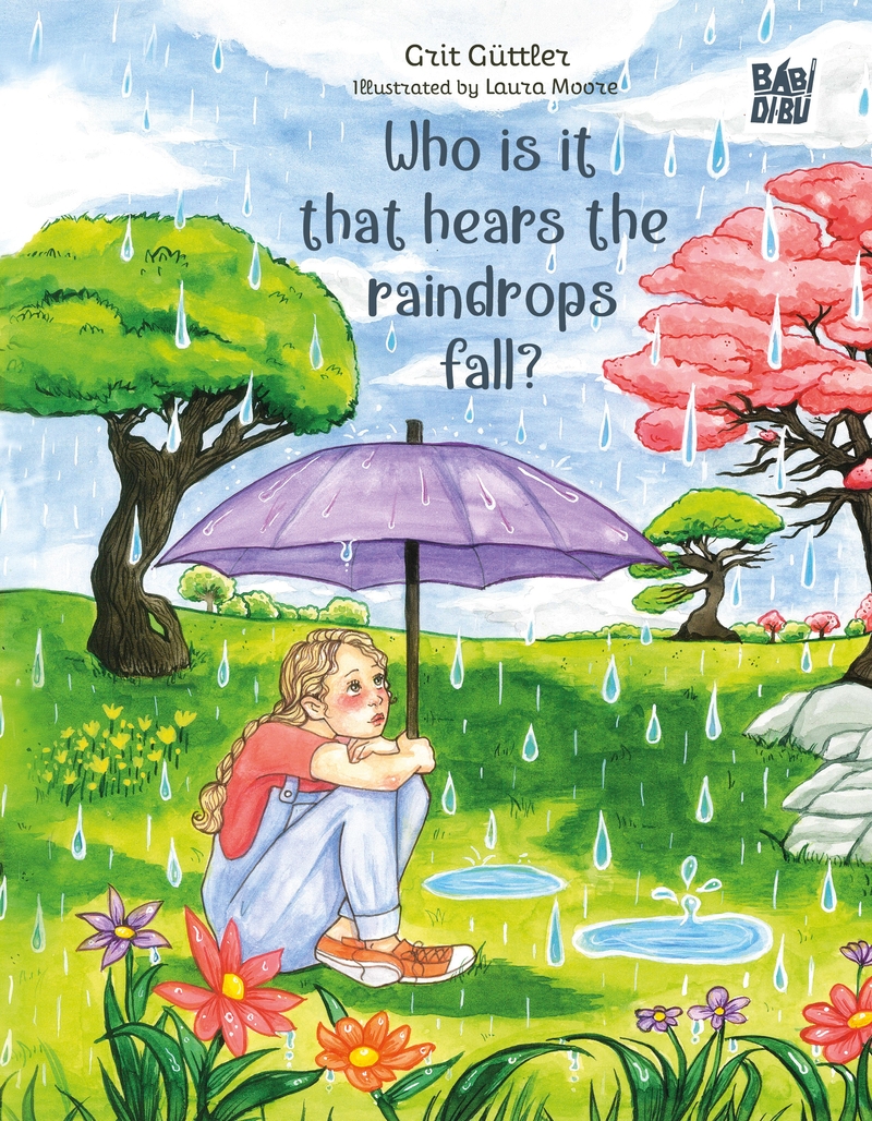 Who is it that hears the raindrops fall?: portada