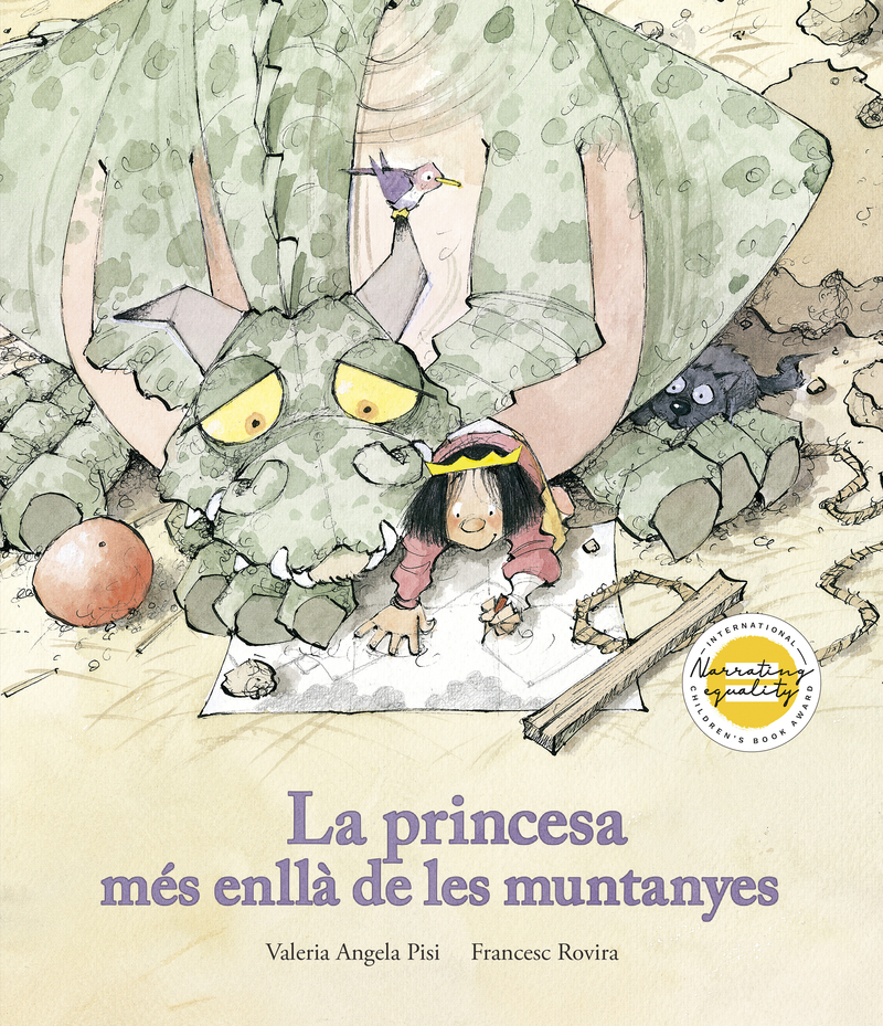La princesa més enllà de les muntanyes: portada