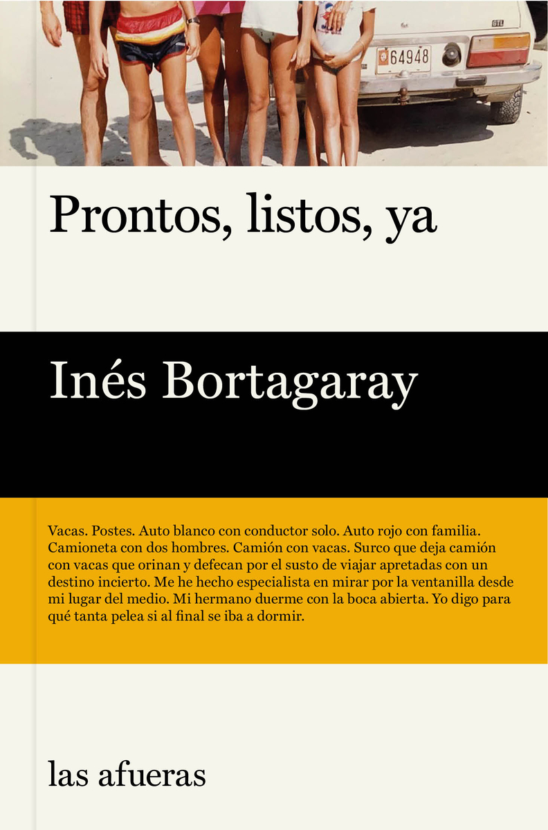 Prontos, listos, ya: portada